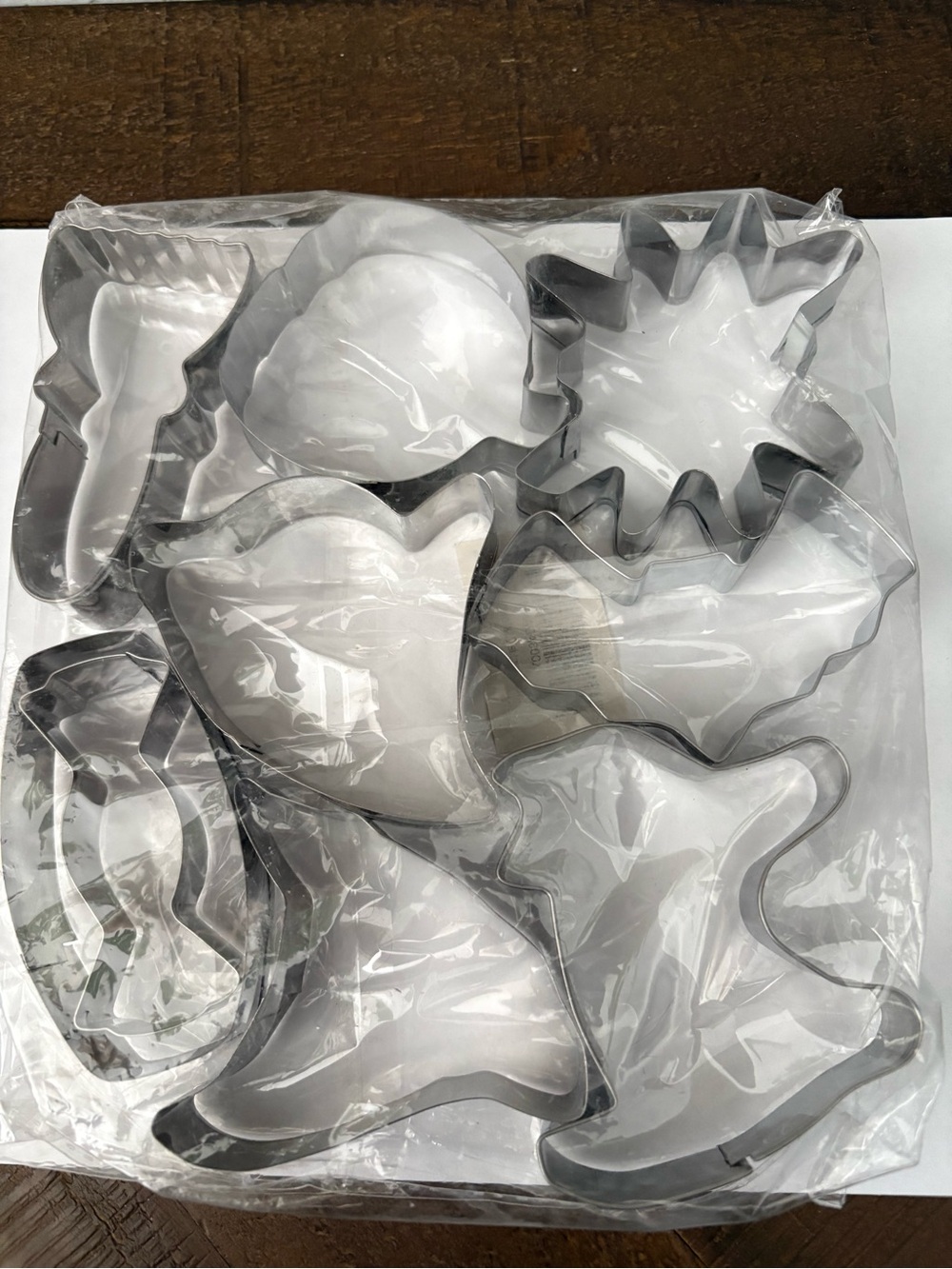 Metallic Silver Halloween Cookie Cutter Set - Home NWT